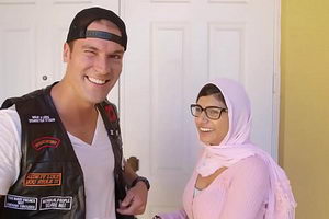 Un bloopers de Mia khalifa nunca visto en porno